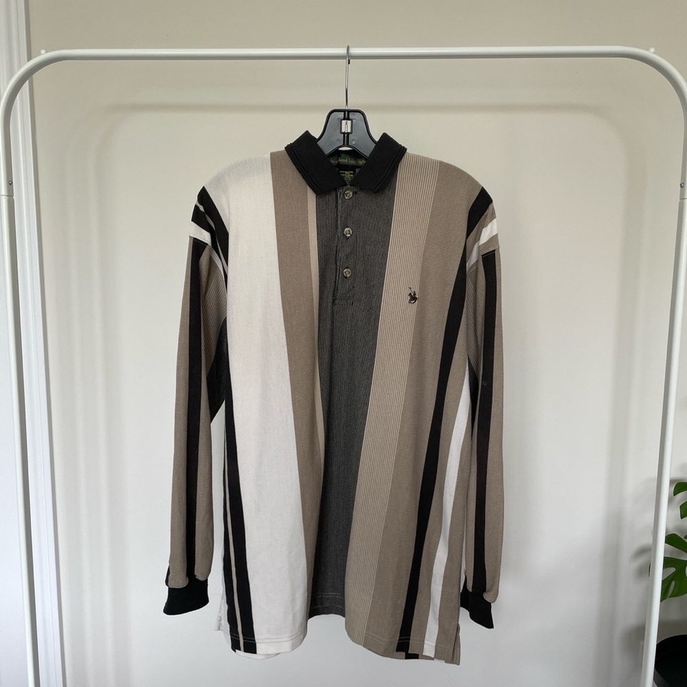 Vintage Knights of Round Table Longsleeve Polo